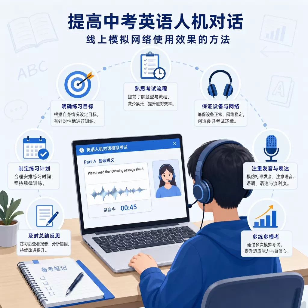 全面了解崇阳中考英语人机对话线上模拟网络的核心要素与要求